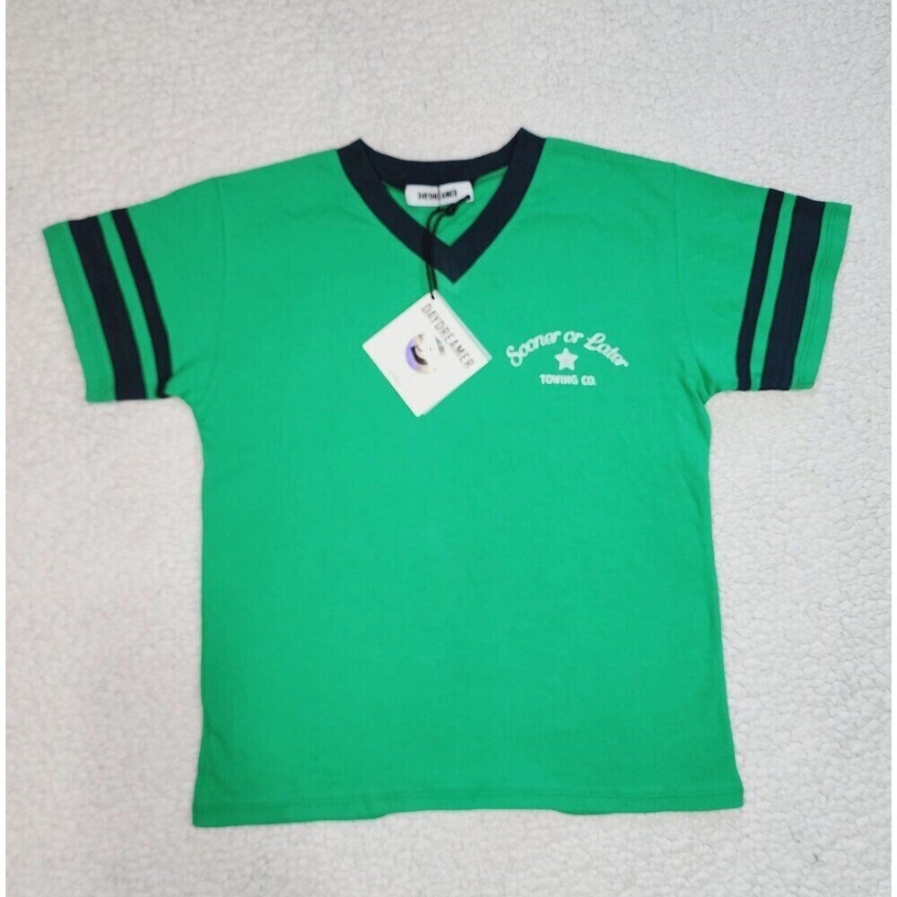 NWT Daydreamer Sporty V-Neck Tee - Picture 5 of 6